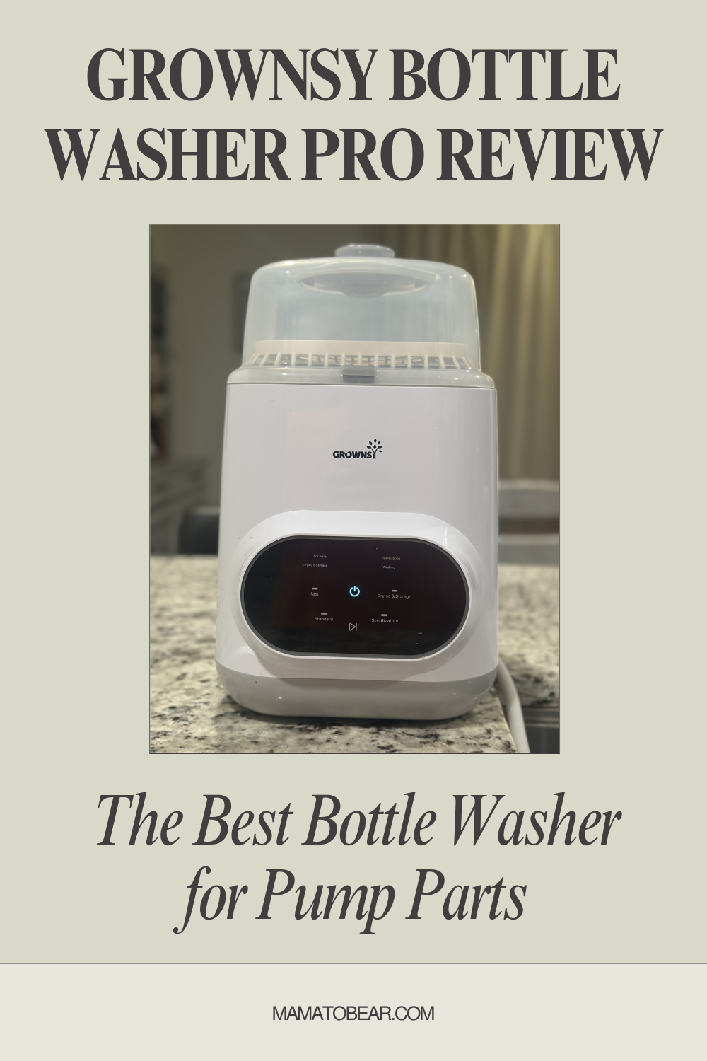 Grownsy Bottle Washer: The Best Bottle Washer for Pump Parts