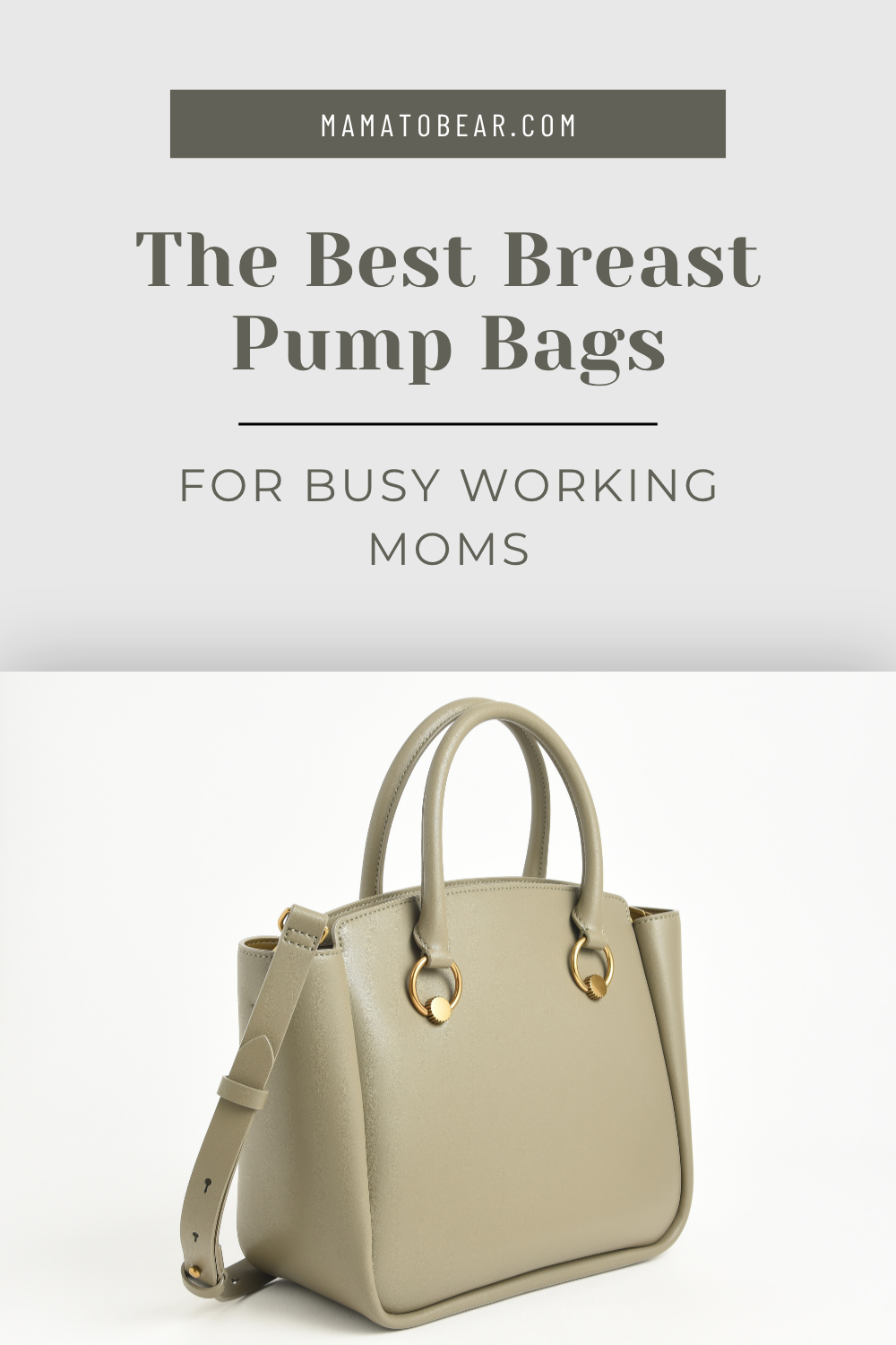 The Best Breast Pump Bags for Busy Working Moms